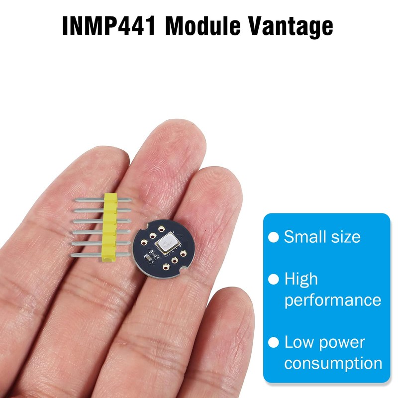 RUIZHI INMP441 Omnidirectional Microphone Module 5 Pieces INMP441 Omnidirectional Microphone