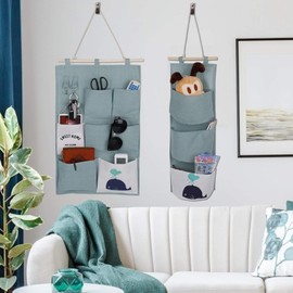 MaoXinTek Hanging Organiser 2 Style Wall Hanging Bag Hanging Storage Storage Bag for Children's Room Bathroom Bedroom Office