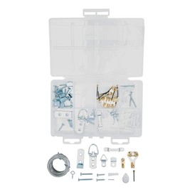 National Hardware N260-403 N206-403 Professional Mirror Hanging kit, Zinc Plated