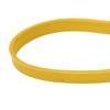 2 Pcs Band Saw Tire Yellow Anti Slip Noise Reduction