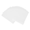 60pcs Lip Balm Pouches Professional DIY Clear Plastic Lip Balm