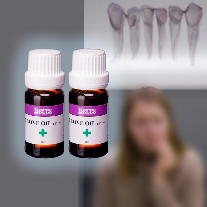 2X 10ml Bells Clove Oil – Bundled by Smart Cutie