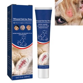 GNAUMORE Pet Wound Care Gel,Waterproof Pet Wound Skin Care,Pet Wound Care Gel For Cats,Waterproof Bandage for Pet Dog,Liquid-Bandage for Pet Wound Care Gel,Dog Scrapes Minor-Cuts Recovery Bandage