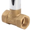Water Stop Valve 3/4in Concealed Ceramic Brass Electroplated Water Valve