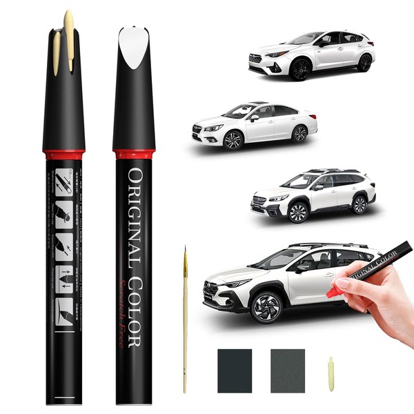 Carhoo K1X Crystal White Pearl Compatible with Subaru Exact Match