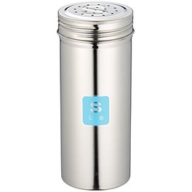 Endo Shoji TKG Commercial Use Seasoning Can Extra Large S (Salt) 18-8 Stainless Steel BTY732