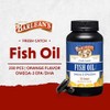 Barleans Fresh Catch Fish Oil, Omega-3, 1000mg EPADHA, Orange Flavor,