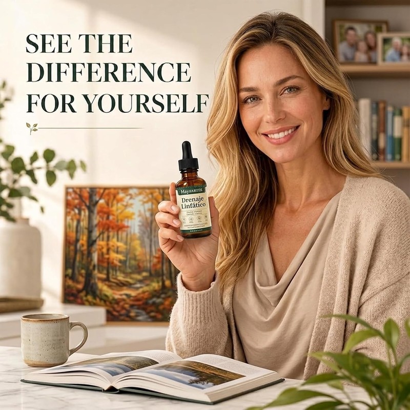 Mayaverra Drenaje Linfático — Gotas Naturales, 2 FL OZ (1PCS/60ML)