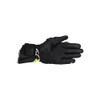 Alpinestars SP-3 Black Yellow Fluo White Leather Motorcycle Gloves, 3XL