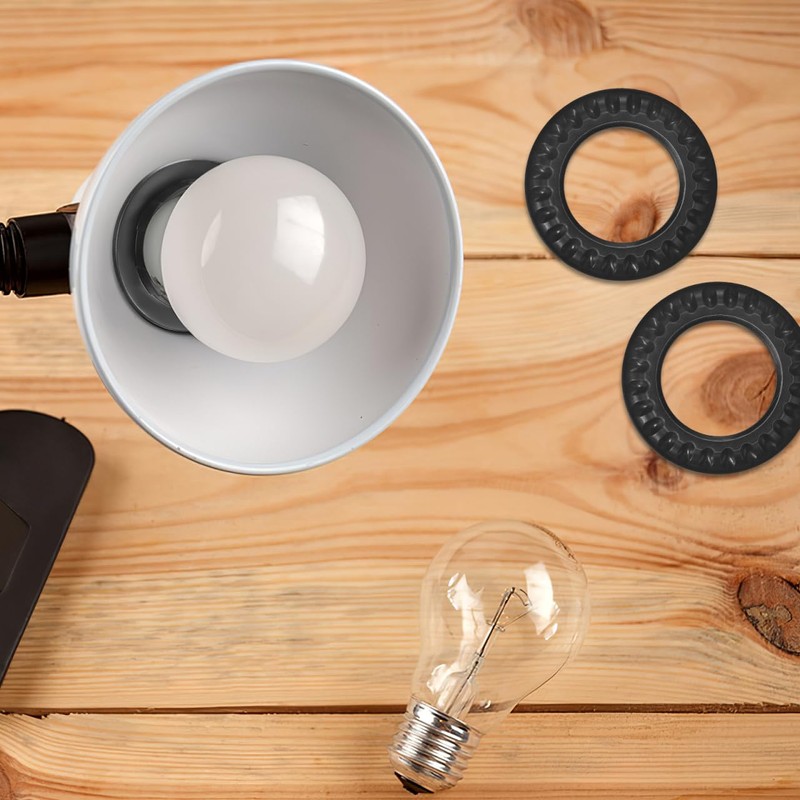 ARTIBETTER Lamp Shade Rings for E26 E27 Light Socket Collar