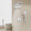 KOJOX Shower Set - Polished Chrome High Pressure Shower Head