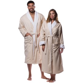 Turquaz Robes for Women - Luxury Warm and Heavy Plush Lined Bathrobe, Microterry, Cozy & Elegant Womens Robe