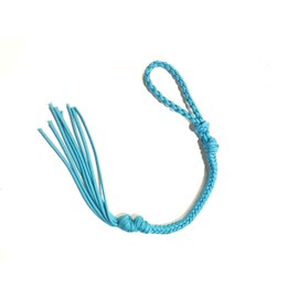 riding quirt hand braided neon turquoise riding crop