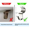 Aminigram 24-Pack Vinyl Siding Hooks Hanger, Heavy Duty Stainless Steel