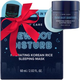 I DEW CARE Mascarilla De Noche - Dew Not Disturb | Mascarilla Facial Coreana De Noche, Hidratante, Piel De Cristal, Luminosidad, Ideal Para El Cuidado De La Piel De Mujeres, Regalos Para Navidad, 60