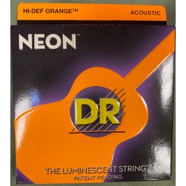DR Neon Orange Strings Medium