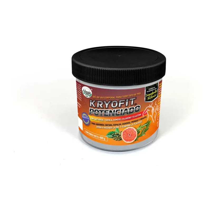 Kryofit Potenciado Gel Reductor De Abdomen Reafirmante Nagir Mentolada