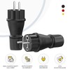 Schuko Plug 230 V IP54 - Set of 3 Robust