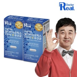 Real Doctor [리얼닥터] 멀티바이오틱스 100억 생유산균 30캡슐 2개 (2개월분) / 포스트바이오틱스 [Real Doctor] Multi-Biotics 10 Billion Probiotics 30 Capsules x 2 (2 Months Supply) / Postbiotics