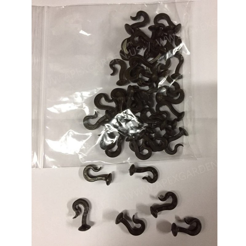 Plastic Hooks for Gazebo Curtains/Mosquito Netting/The Track of Lowe's Allen