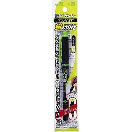 Tombow GCA-115 Fluorescent Marker Firefly Coat Yellow Green Pack [Set of 5]