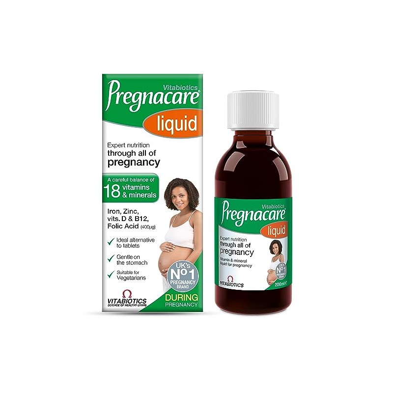 Vitabiotics Pregnacare Liquid - 200 ml by Pregnacare