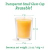 6 Pack Clear Cup Filled Beewaxs 12-Hour Beeswax Prayers Candle,Long