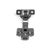 Berta 10-Pack Frameless Soft-Close Cabinet Hinges, 3D Adjustable Clip-On with