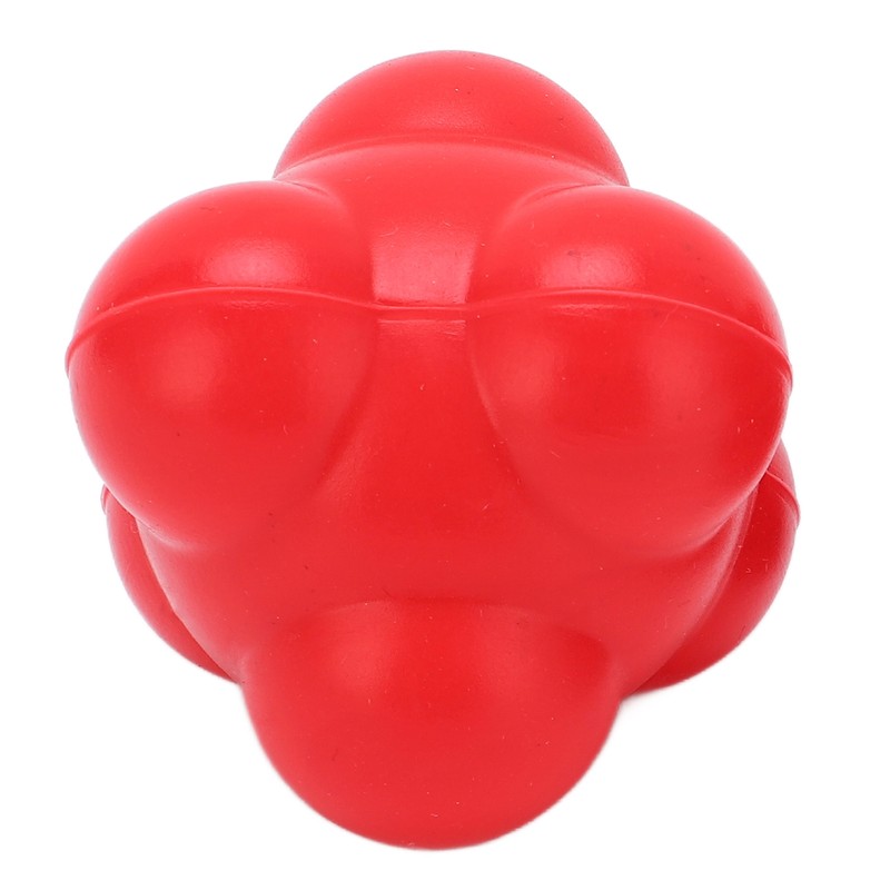 2pcs Rubber Reaction Bounce Balls Irregular Shape Reaction Balls for