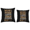 Vibraphone Player Vibraphonist Vibraphone Fathers Day Throw Pillow