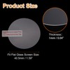 sourcing map 5pcs Watch Glass Screen Protectors 40.5mm 9H High-Alumina