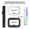NANBEITONG Smartphone Video Ligh with Adjustable RGB Handheld Ring Light