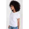 Z SUPPLY Women's Modern Slub Tee, White, M