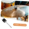 Toyvian Water Cymbal Stand Drum Cymbal Boom Arm Holder Cymbal