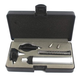 OdontoMed2011® New 3.2V Bright White LED Otoscope Set Includes Disposable Specula Adaptor and 2 Extra Replacement Bulb Come with A Nice Carrying CASE Quality Instruments