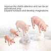 Simulation Farm Pig Animals Model Figures Toy Set Preschool Educational