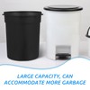 BESPORTBLE Round Plastic Inner Bucket 3 L in Black -