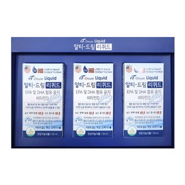 NQNA Alt-Dream Liquid Liquid Omega 3 RT-Dream Liquid 50ML 3 bottles 1 box / 엔큐엔에이 알티드림 리퀴드 액상 오메가3 RT-Dream Liquid 50ML 3병 1박스