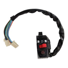 KDSG Kazuma Kill Switch Headlight Start 7 Wire LH Left Handlebar Mount Starter Control Switch for Kazuma 50cc 90cc Falcon Mini Meerkat ATV Mini Quad