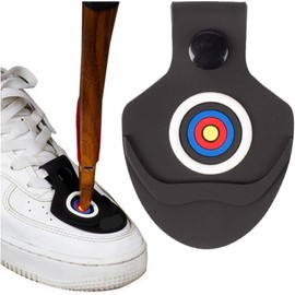 Hominas Archery Rubber Pad, Archery Break Rubber Pad Arch Limbs Protection Non-Slip Rubber Pad on Shoes for Shooting, Hunting, Target Exercises