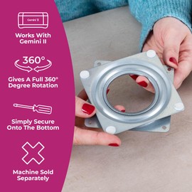 Gemini II Accessories - 360° Turn Table - Craft from Any Angle [GEMII-ACC-360]