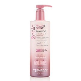 Giovanni 2chic Anti-Frizz Shampoo - Frizz Be Gone Formula with Shea Butter & Sweet Almond Oil, 24 Ounce (Pack of 1)