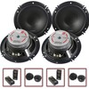 2 Pair Cerwin-Vega XED650C 6.5" 300W 2-Way Component Speaker System