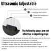 Dog Barking Deterrent Device Ultrasonic USB Charging Portable Handheld Dog