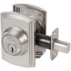 Delaney Hardware 372001 Single Cylinder Satin Nickel Deadbolt for Residential