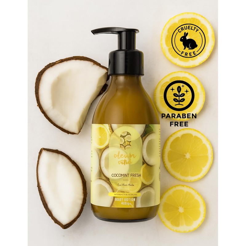 Crema Corporal Oleum Vitae Cocomint Fresh Coco Limón Menta 250
