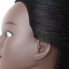Maniqui Cabeza Cabello Natural Negro 40 Cm