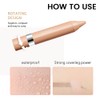 Concealer Stick Crayon, Fair Light Shade Makeup Concealer Pen for
