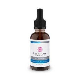 Antioxidant Serum C - 20% Vitamin C Face Serum for Glowing Skin, Anti-Aging, UV Protection - Brightens Skin, Helps Blemishes - RX Systems PF