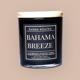 Bahama Breeze Candle Decor Freshener handmade candle Highly Scented - Size: 8oz Single Wick